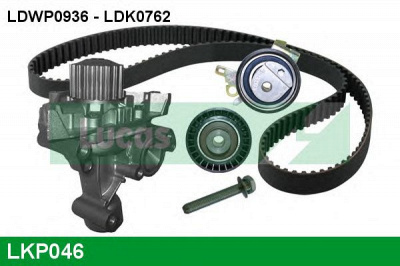 LUCAS ENGINE DRIVE lkp046 -  Водяной насос + комплект зубчатого ремня